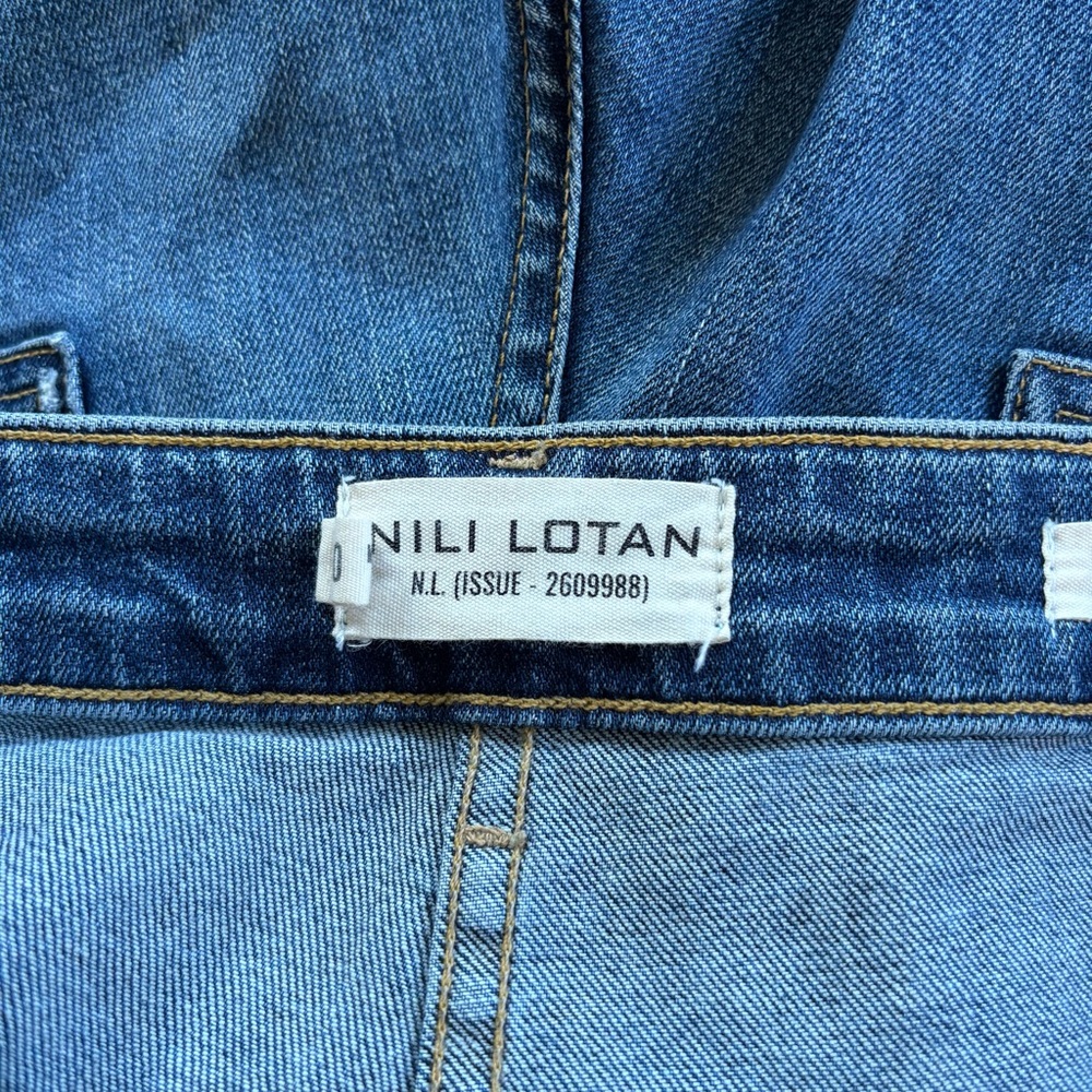 Nili Lotan Megan Classic Wash Jean - Picture 7 of 8